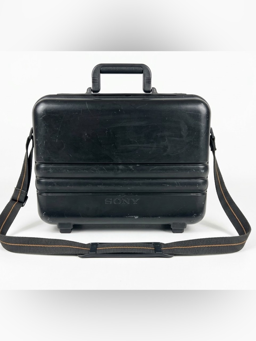Vintage Sony Handycam Hard Case Travel Case Brief Carrying Camera